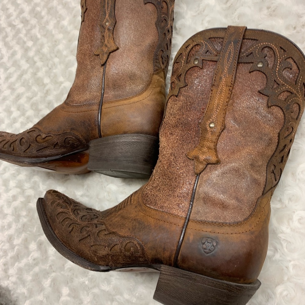 ARIAT Vera Cruz Western Leather Boots Size 9